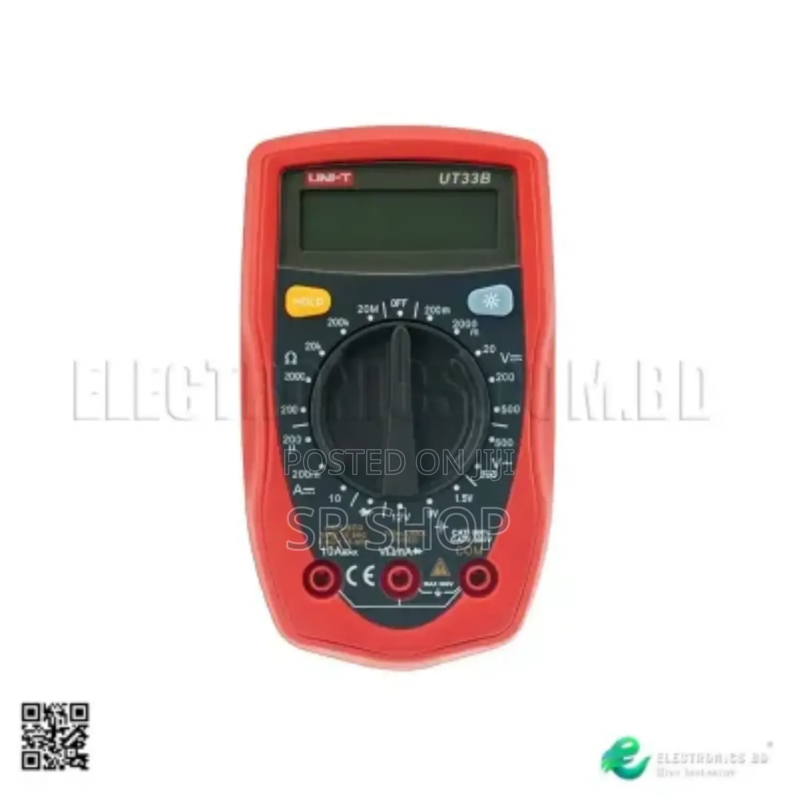 Uni-T Ut33b+ Digital Multimeter (Palm Size)