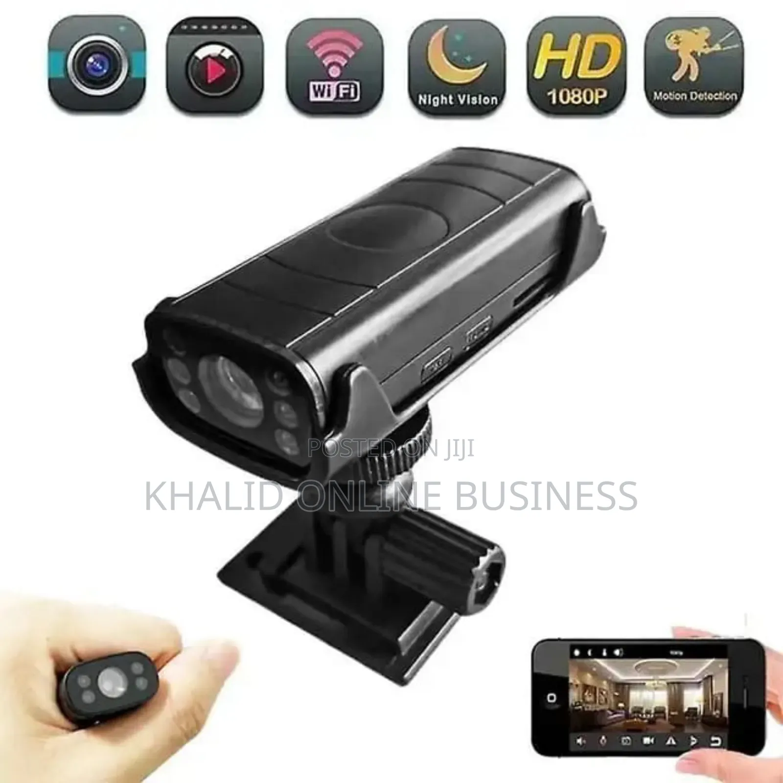 F3 Smart Rechargeable Wi-Fi Camera