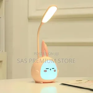 Rehenbsem Cute Bunny Desk Lamp, Portable Led Desk Lamps