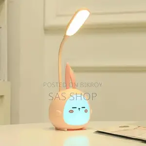 Rehenbsem Cute Bunny Desk Lamp, Portable LED Desk Lamps
