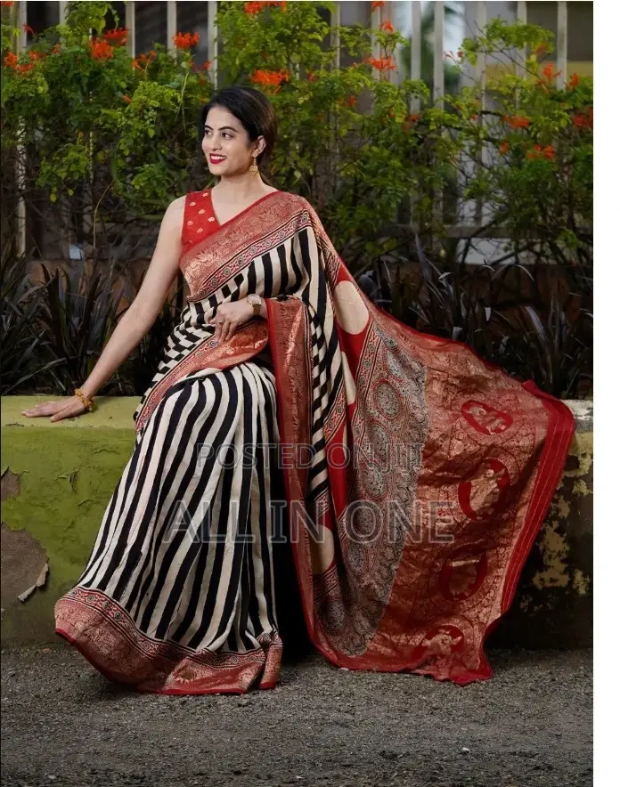 Digital Print Silk Sharee High Quality Sharee