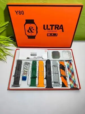 Y80 Ultra Smart Watch 8 Straps
