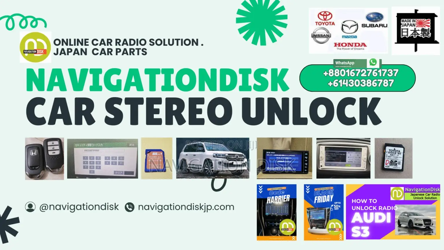 Honda Vezel CRV Locked Radio Code Online