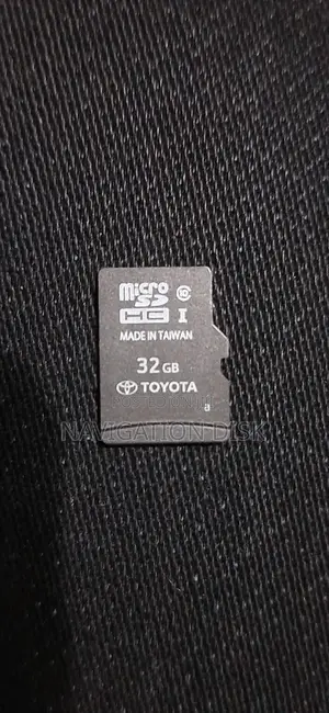 Toyota Harrier JBL Greenedge Map Navigation Sd Card
