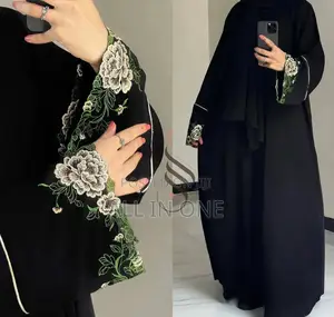 Arabian Gown Borka বোরকা + হিজাব FJGG XHGC HXGH