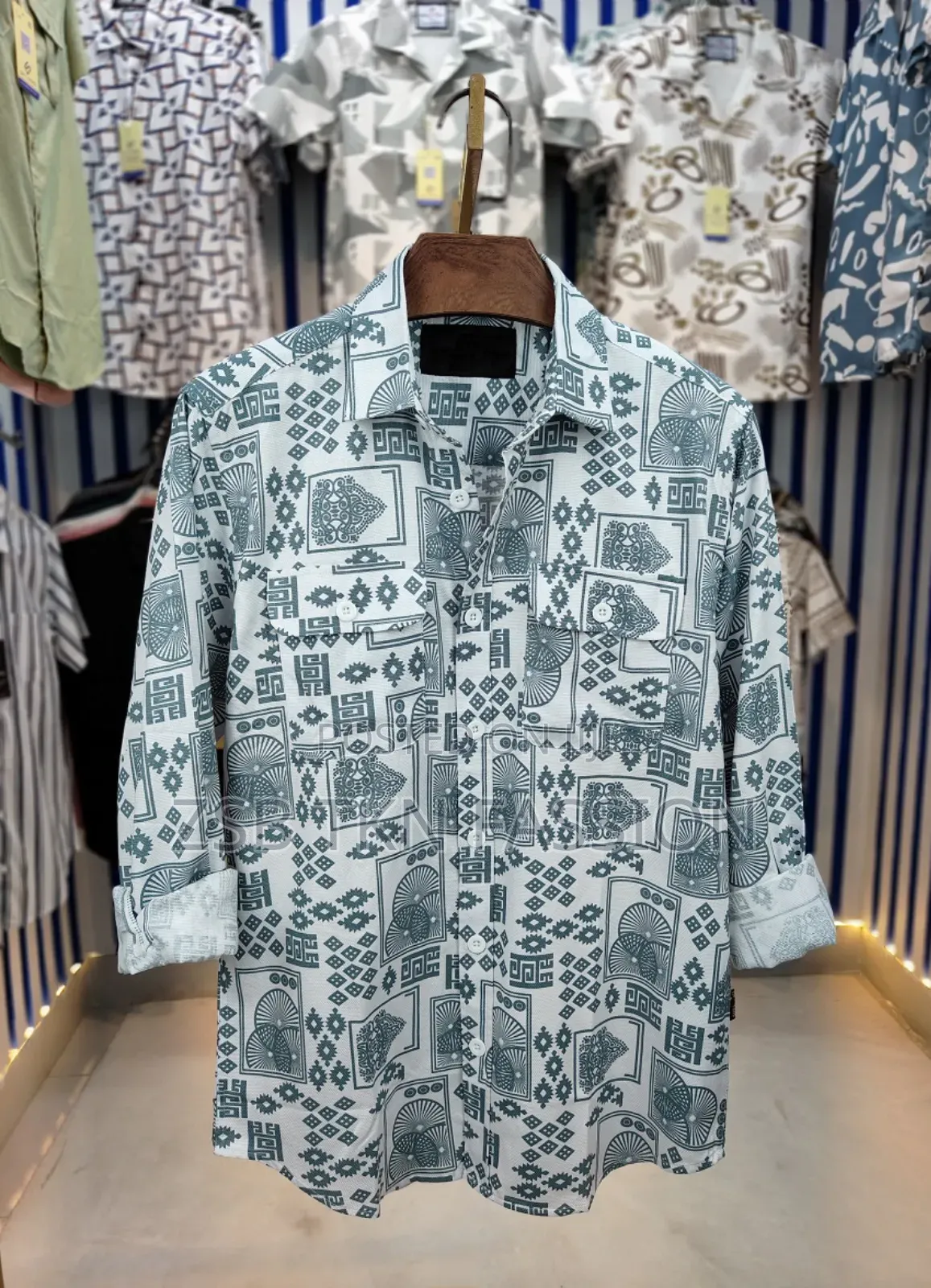 Premium Double Pocket Shirt High Quality FJG Duhgh