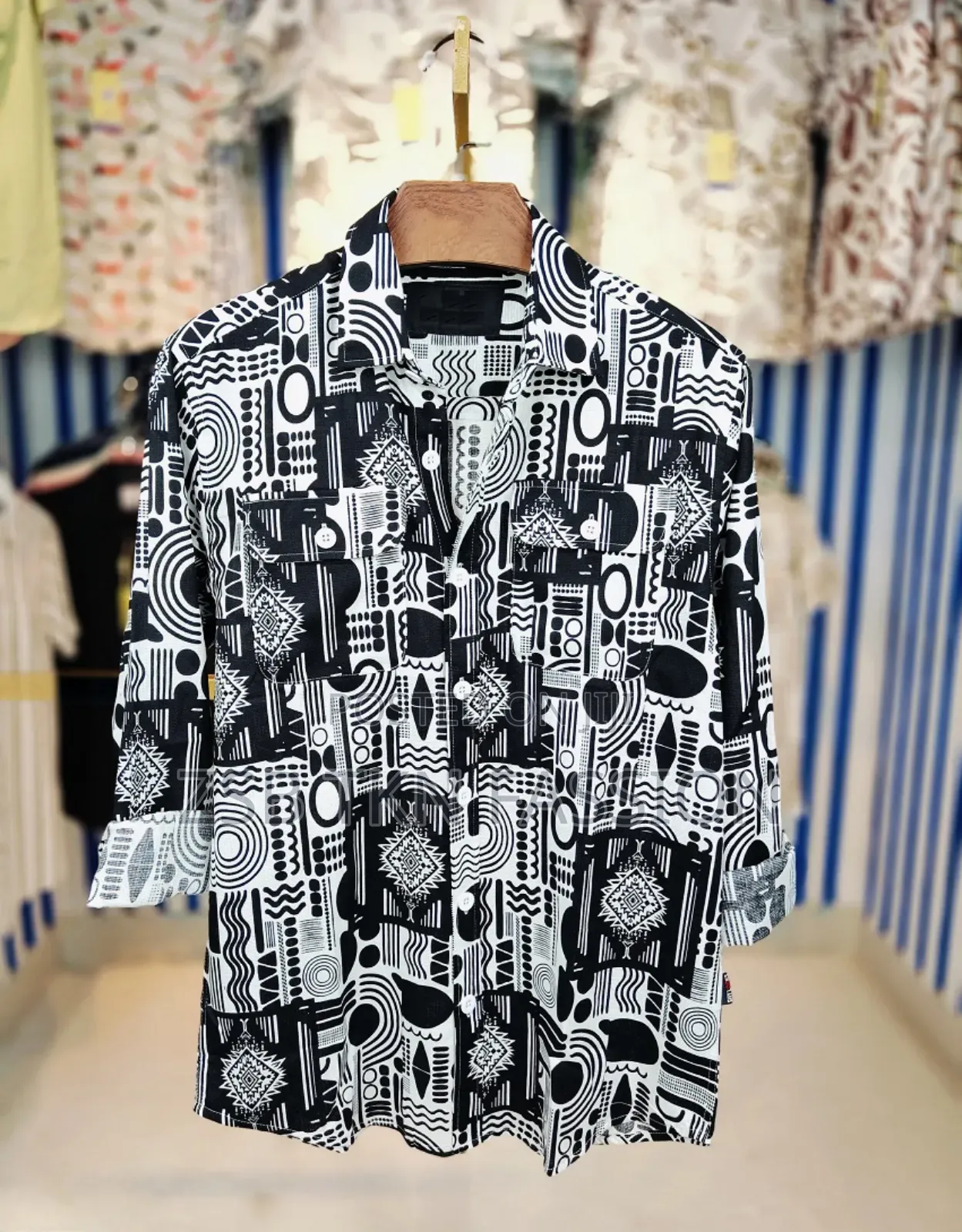 Premium Double Pocket Shirt High Quality FJG Duhgh