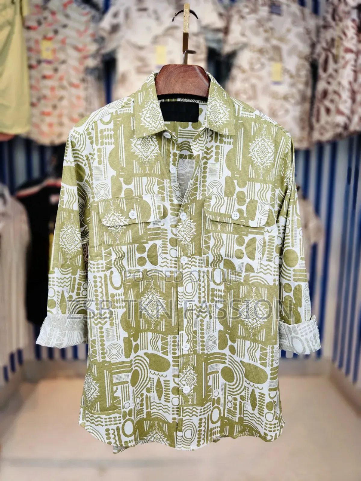 Premium Double Pocket Shirt High Quality FJG Duhgh