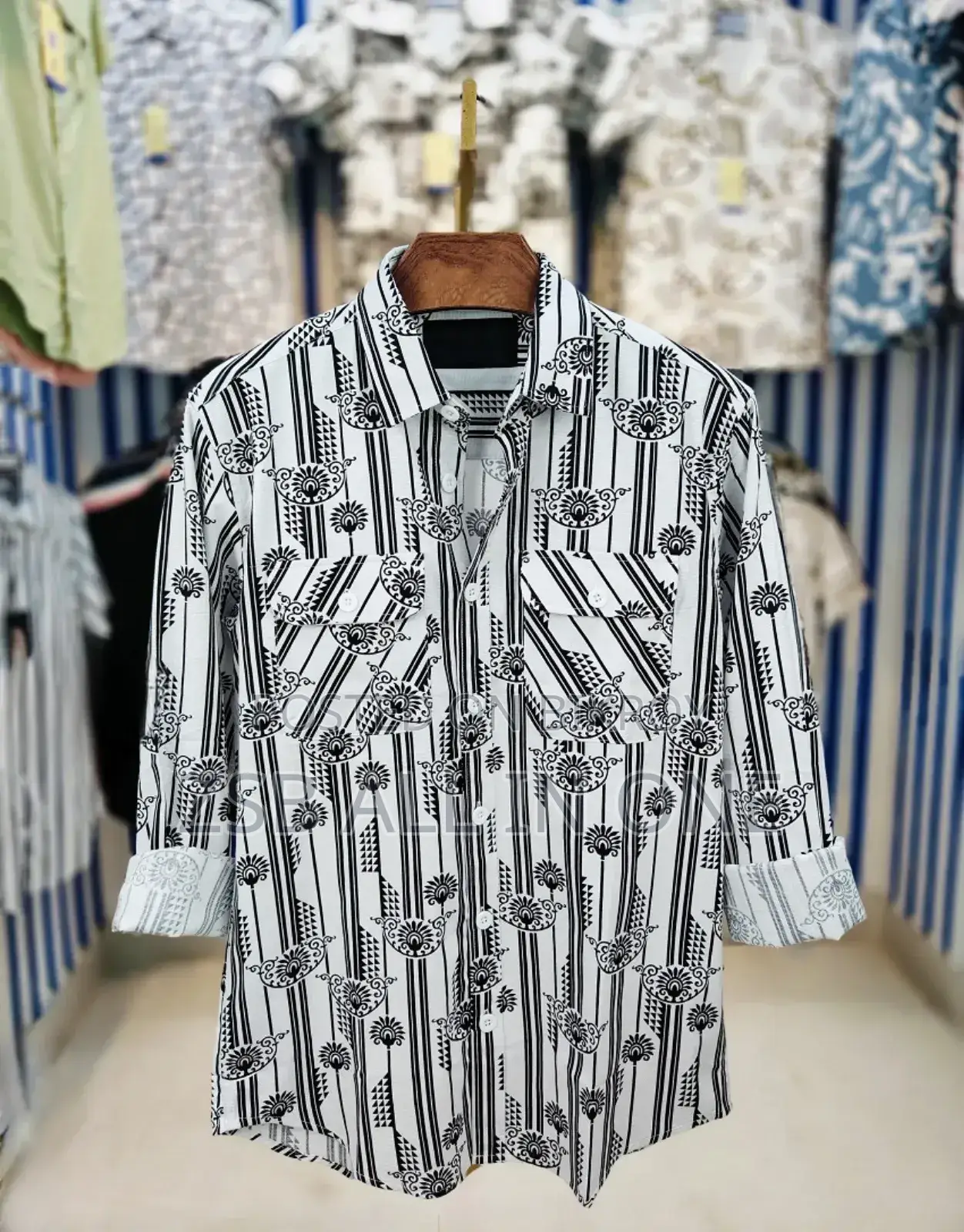 Premium Double Pocket Shirt High Quality FJG Duhgh