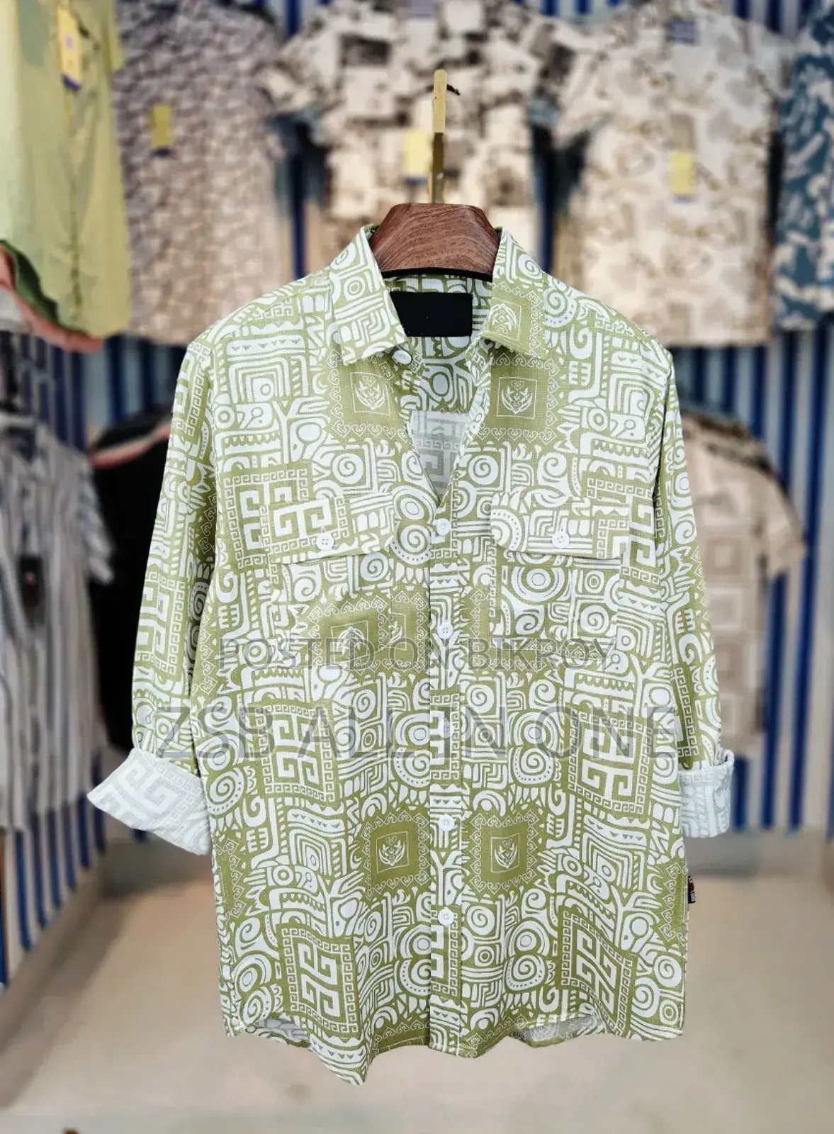 Premium Double Pocket Shirt High Quality FJG Duhgh