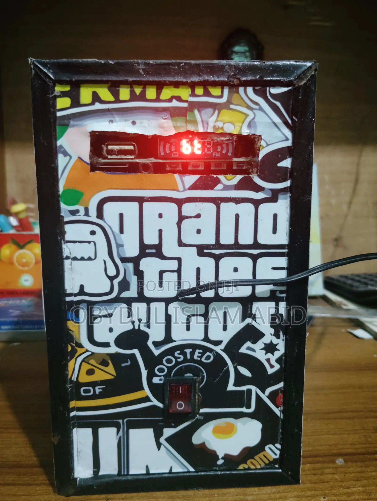 Handmade Bluetooth Sound Box