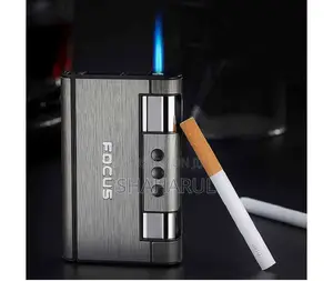 Photo - Focus Multifunctional Cigarette Case With Lighter