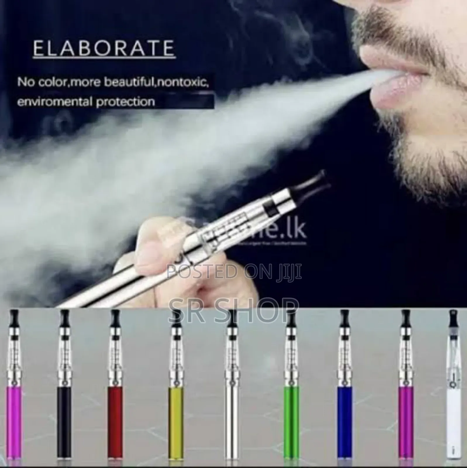 Evod Vape for Wonderful Quality 1 Peace Flavor Free (Multicolor