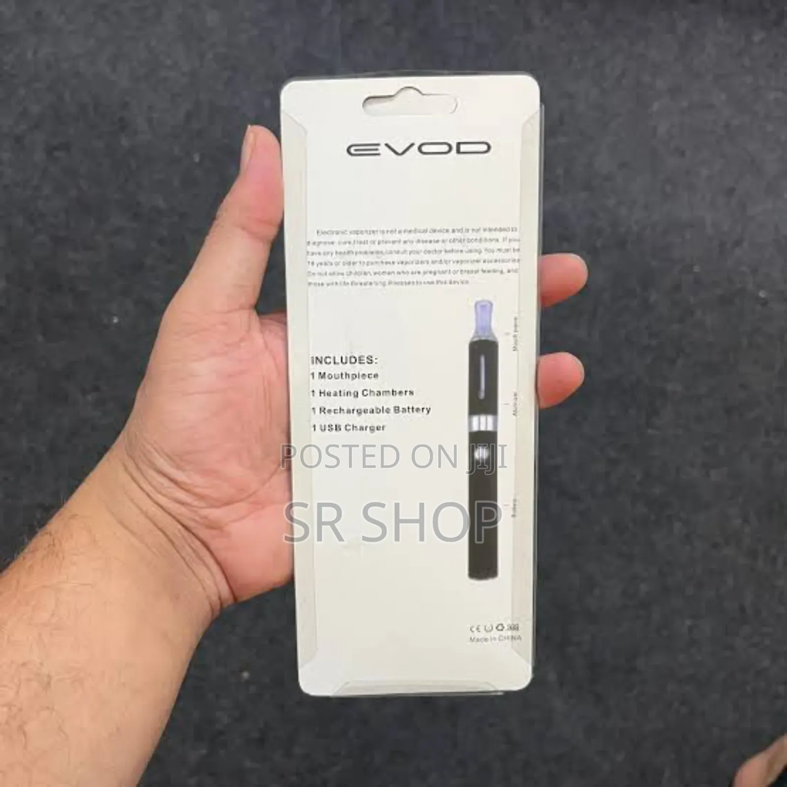 Evod Vape for Wonderful Quality 1 Peace Flavor Free (Multicolor