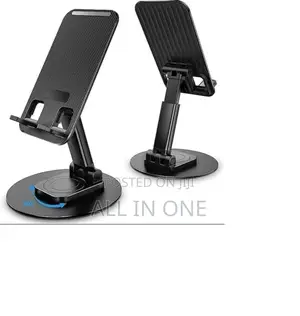 Folding Rotatable Lifting Desktop Holder for Mobile Phones Tablets