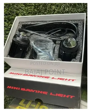 Fog Lights Mini for Motorcycle Led Headlight High or Low Motor Lens