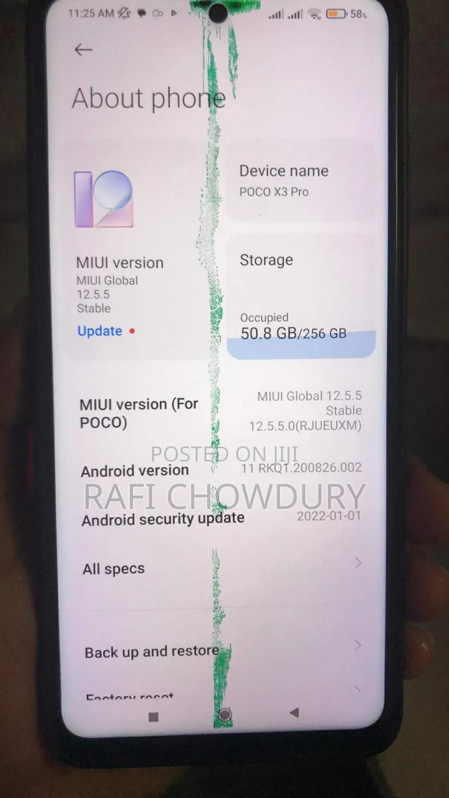 Xiaomi Poco X3 Pro 128 GB Blue