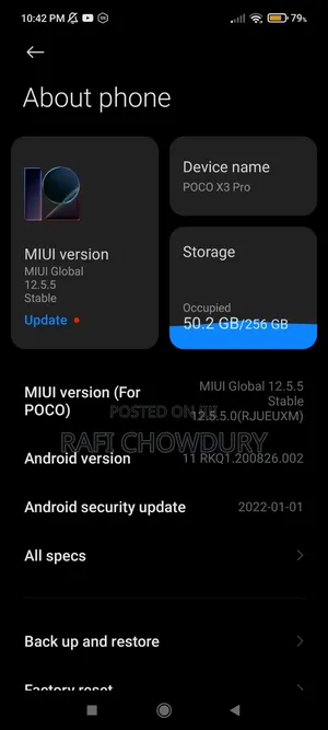 Xiaomi Poco X3 Pro 128 GB Blue