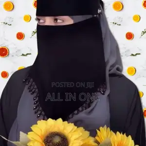 High Quality Hand-Embroidered Niqab for Girls