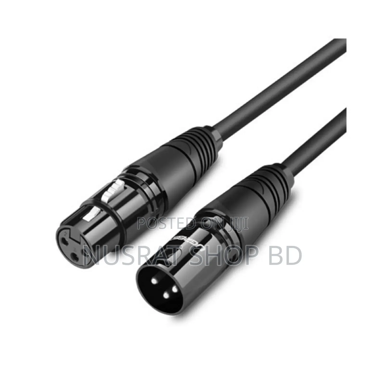Ugreen Av130 (20714) Cannon XLR Male to Female Extension Cable - 10m