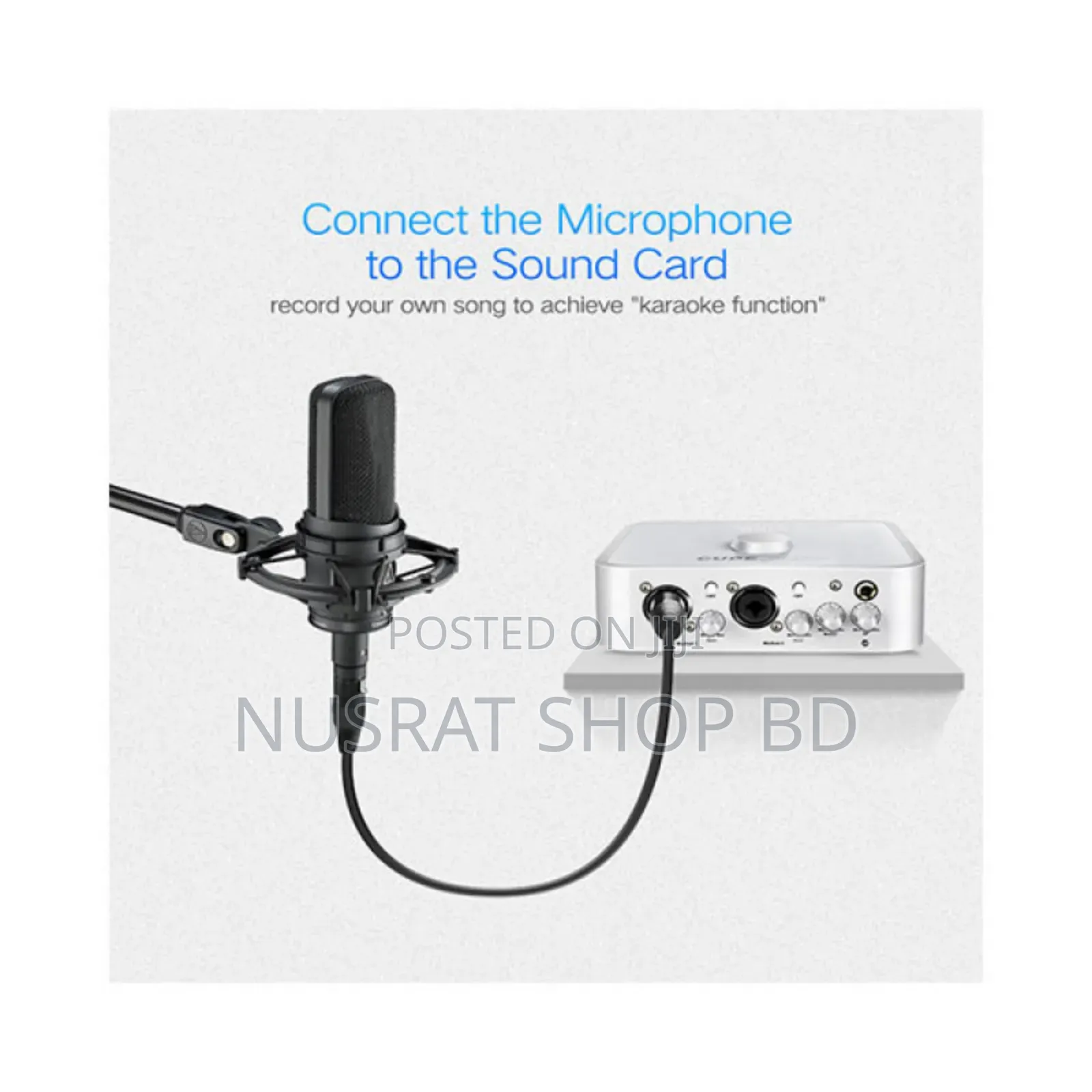 Ugreen Av130 (20714) Cannon XLR Male to Female Extension Cable - 10m