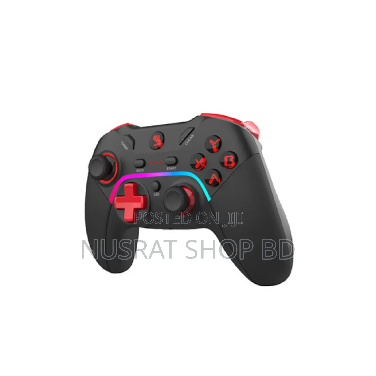A4tech Bloody Gpw70 2.4g Wireless RGB Gaming Controller - Black