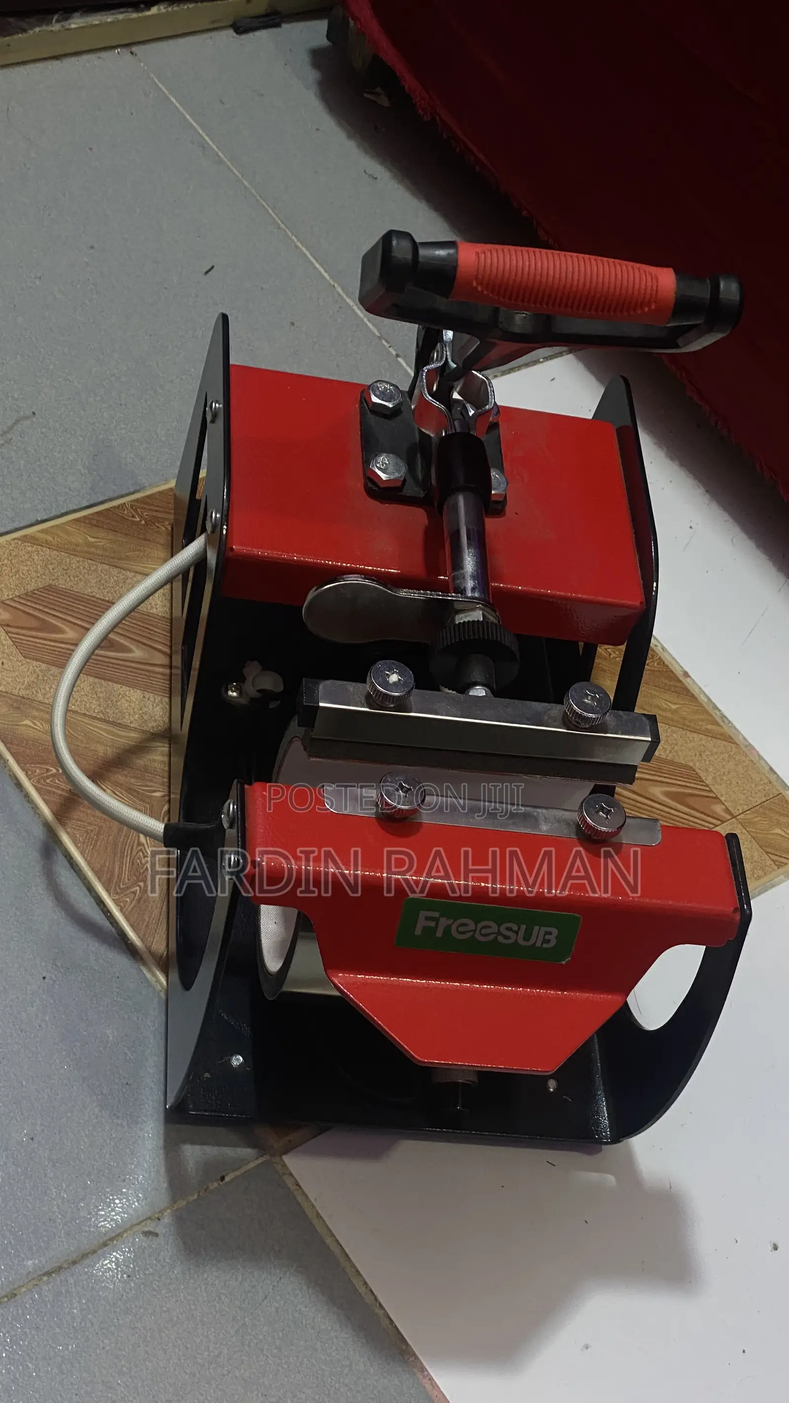 Glass Water Bottal Print Press Machine