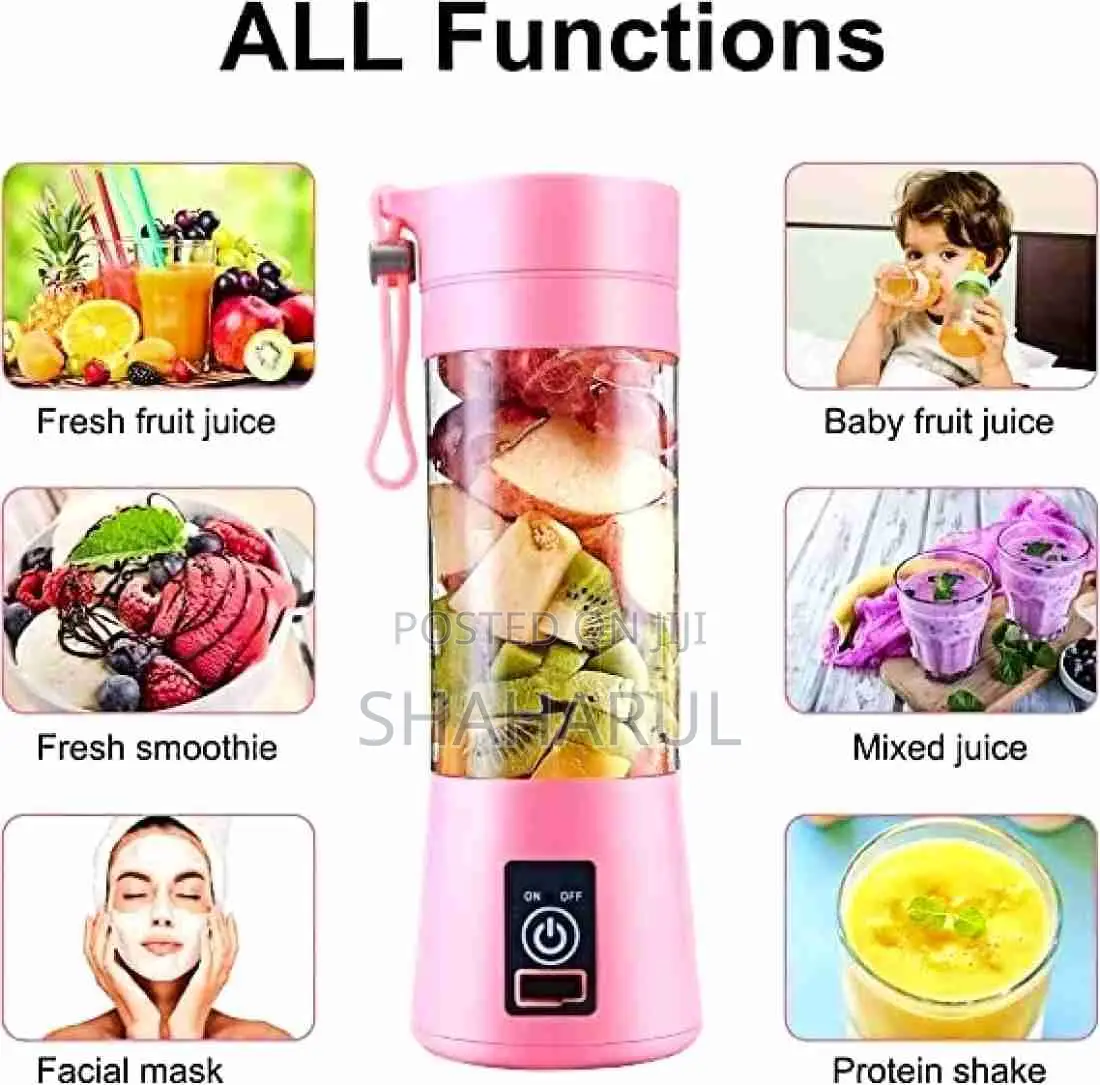 Mini Usb Portable Rechargeable Juicer