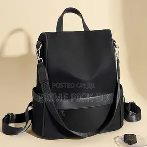 New Design Women Backpack Nylon Waterproof Anti-Theft Travel Bagpack