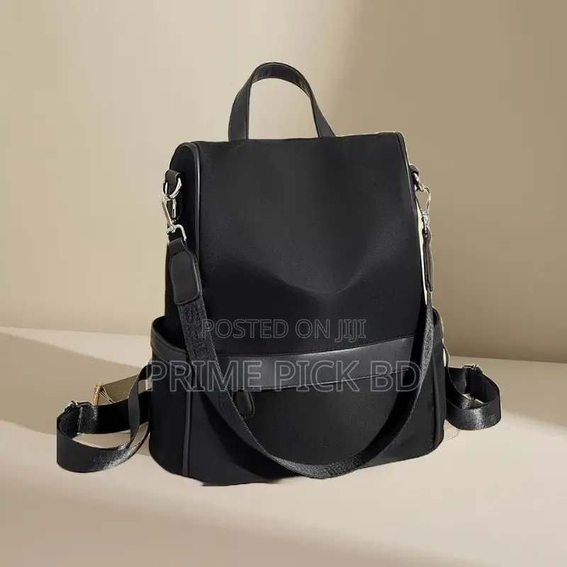 New Design Women Backpack Nylon Waterproof Anti-Theft Travel Bagpack