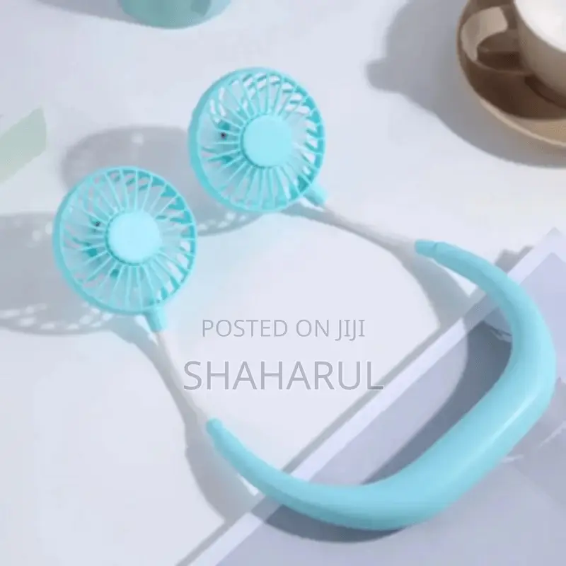 Neck Fan Portable 2000 Mah Rechargeable With Usb (Neck Fan )