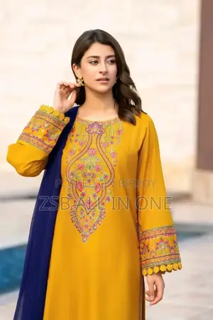 সিকোয়েন্স এমব্রয়ডারি থ্রি পিস Gjcy Fnuxg CTH