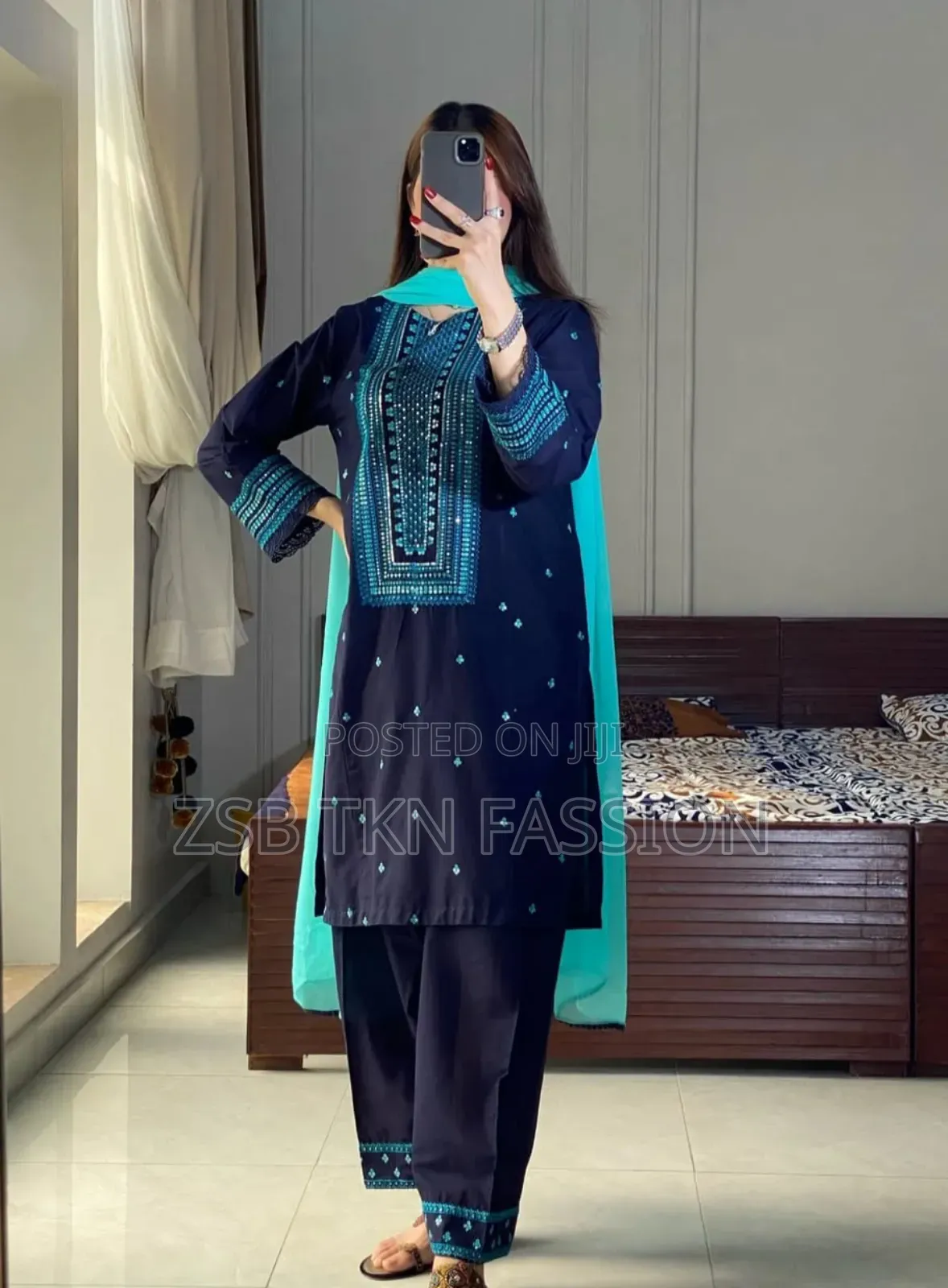 Sequence Embroidery Three Piece Gjcy Fnuxg CTH