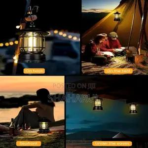 Photo - Portable Campaign Lantern Lamp