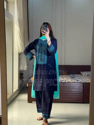 Women Best Sequence Embroidery Three Piece