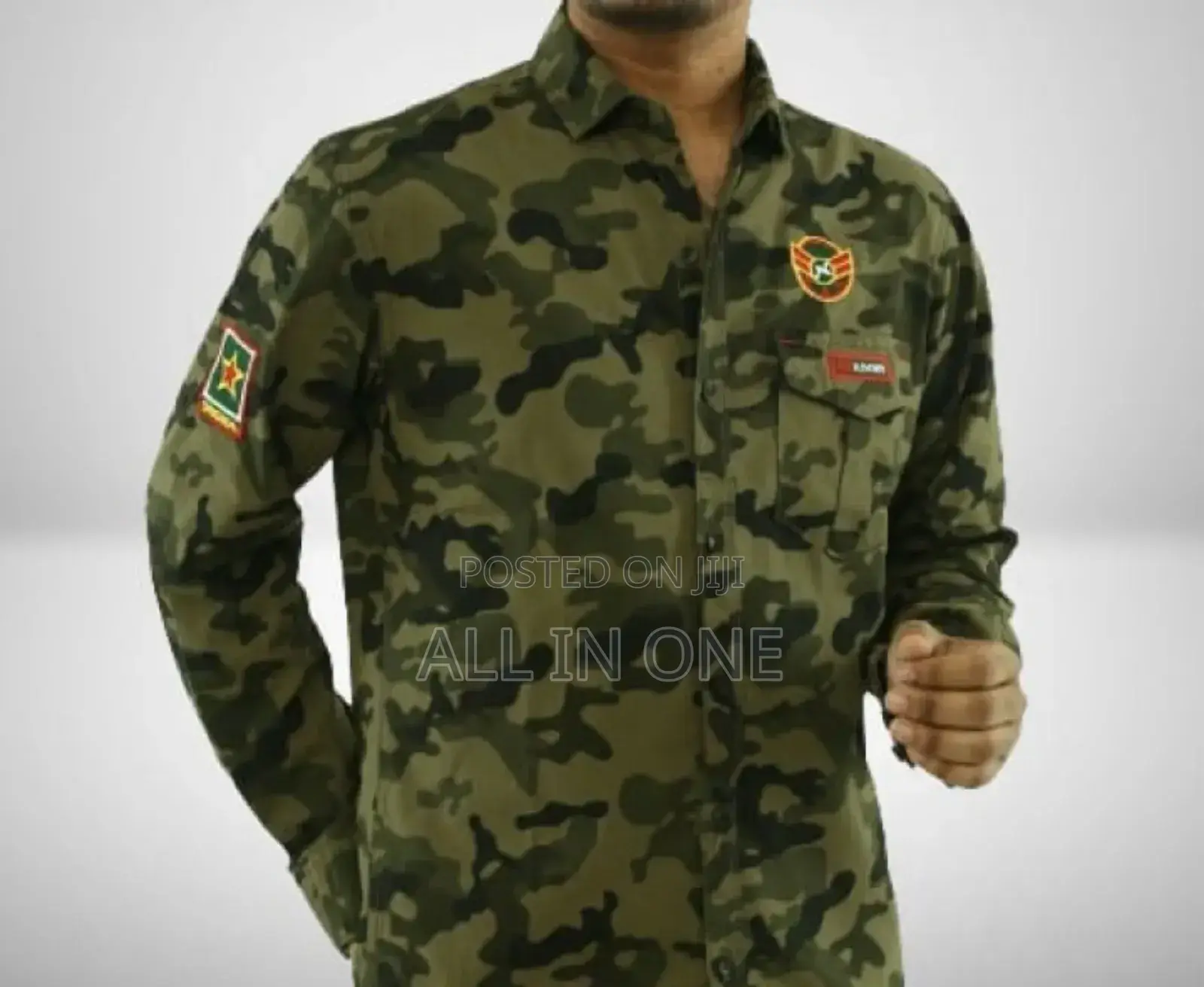 Premium Army Printed Stylish Shirt for Men,S