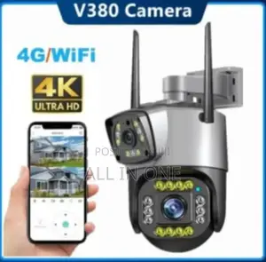 Photo - V380 8mp 4g PTZ Wifi Supported Ip Wireless Outdoor Waterproof