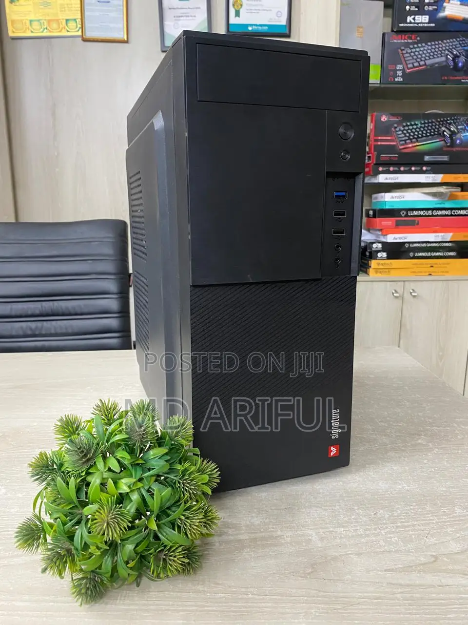 Intel Core I3 (6th Gen)_ram 8gb DDR-4_ssd 120gb_asus-H*110 Board