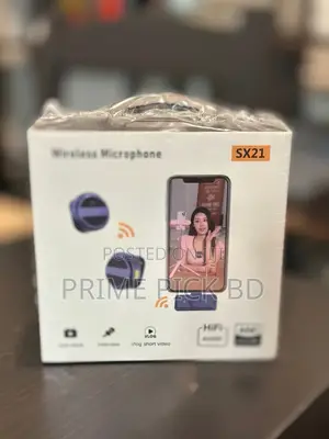 Photo - Sx21-New 2-in-1 Wireless Lavalier Microphone