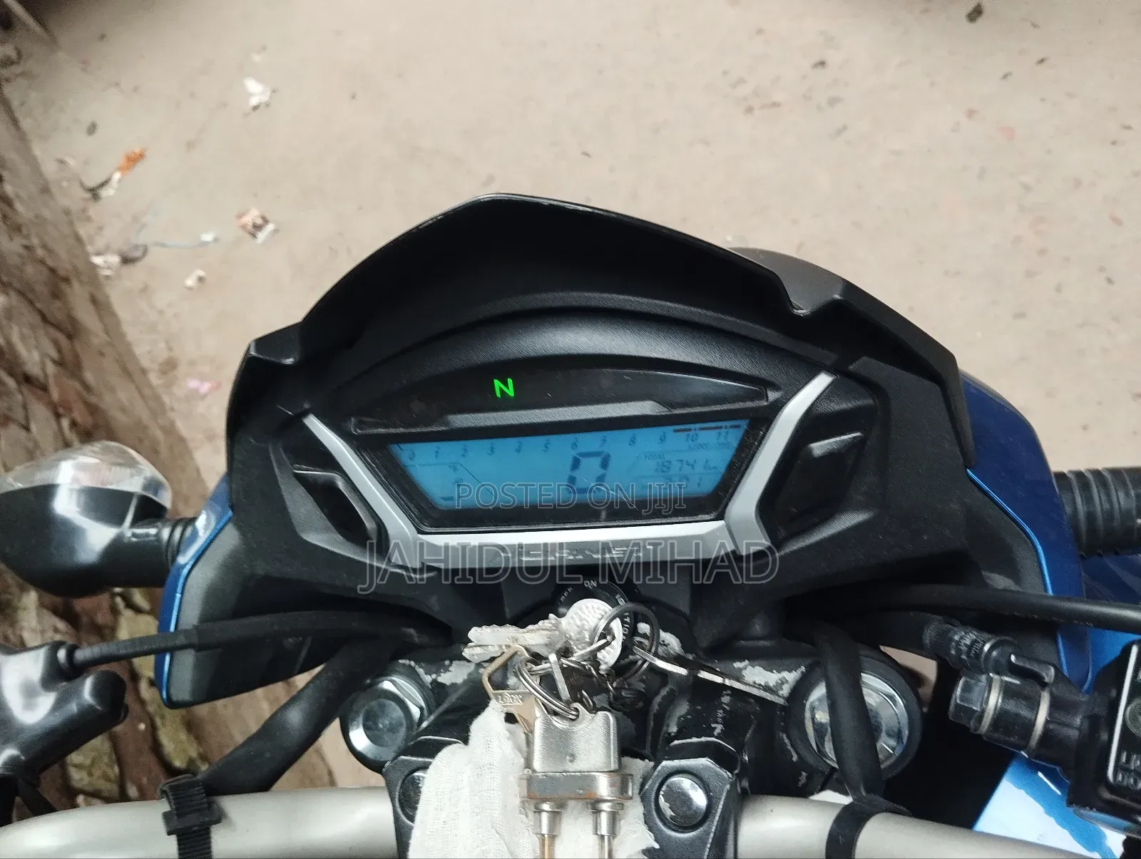 New Honda CB 2024 Blue