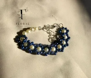 Photo - Elegant Flower Beaded Bracelet