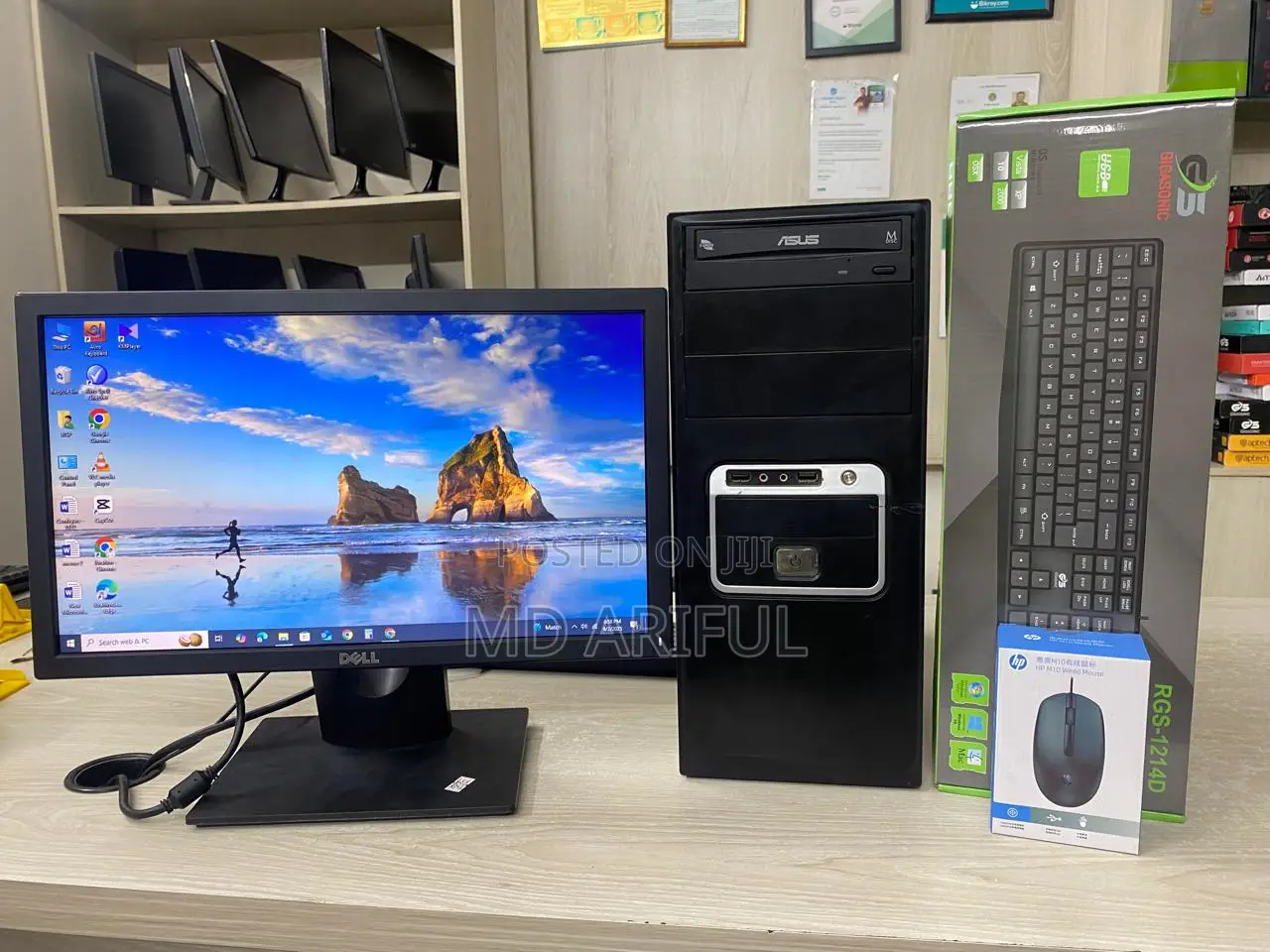 Desktop Computer 4GB Intel Core 2 Duo HDD 250GB