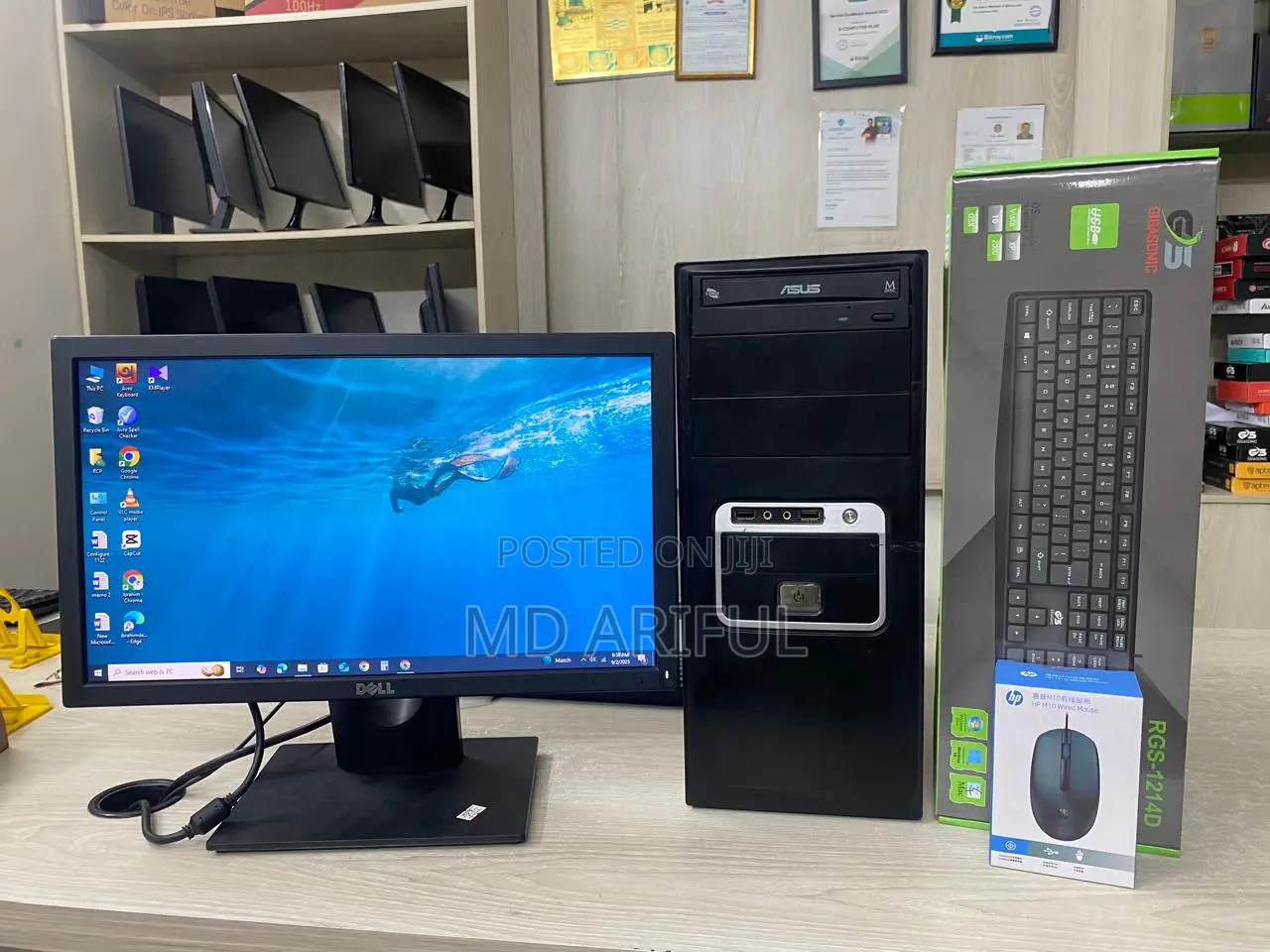 Desktop Computer 4GB Intel Core 2 Duo HDD 250GB