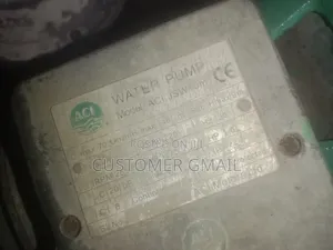 Photo - Aci 1hp Pump