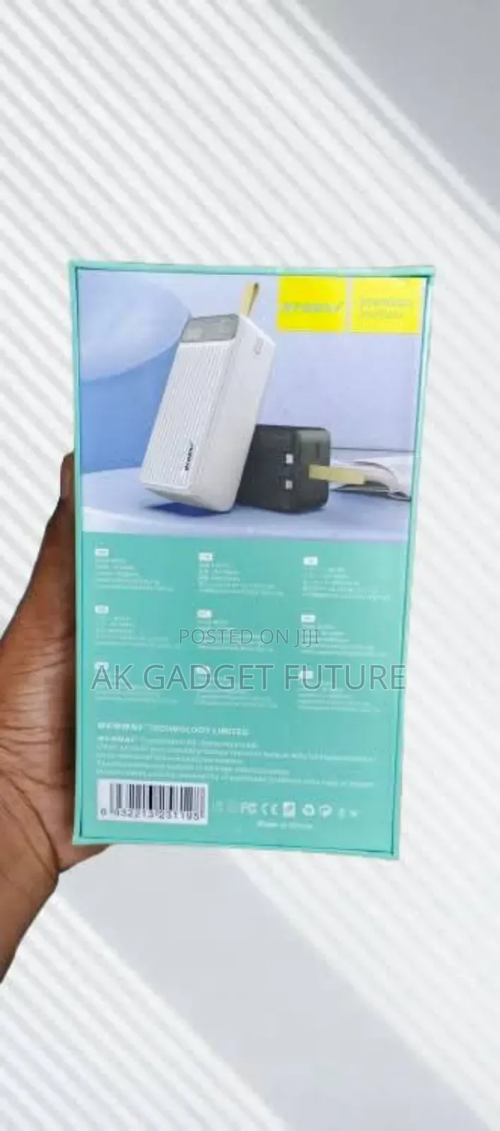  Regrsi Re-Pb401 Power Bank 40000mah বিশাল ক্ষমতার পোর্টেবল চার্জার