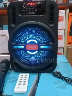  GTS 1285 Bluetooth Rechargeable Microphone System Speaker