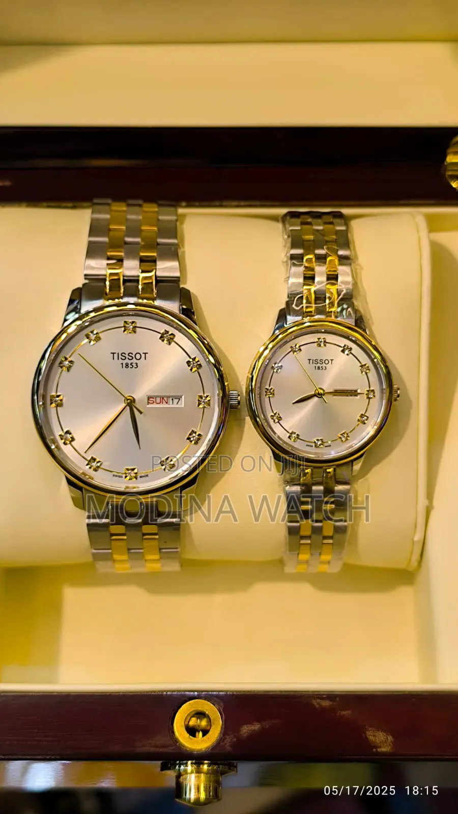 Tissot Couple Wrist Watch