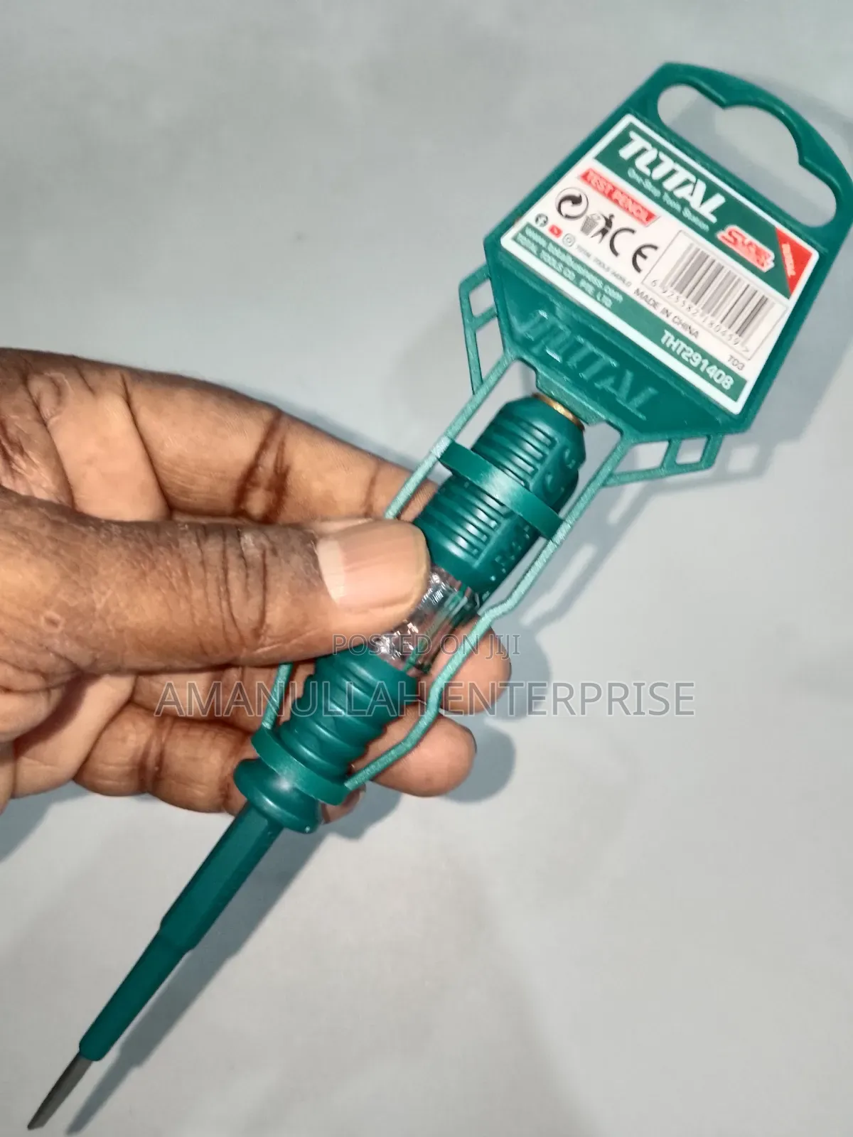 Total Test Pencil, Which Is a Voltage Tester Designed to Check Eletric