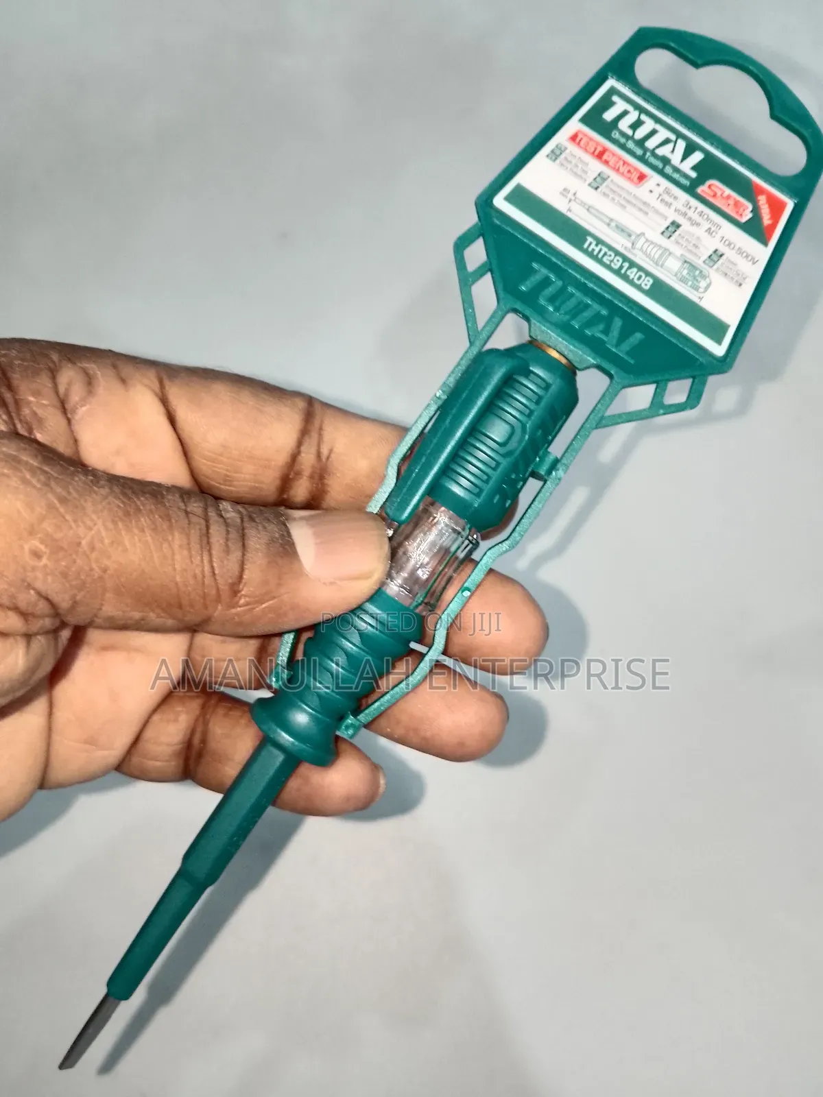 Total Test Pencil, Which Is a Voltage Tester Designed to Check Eletric