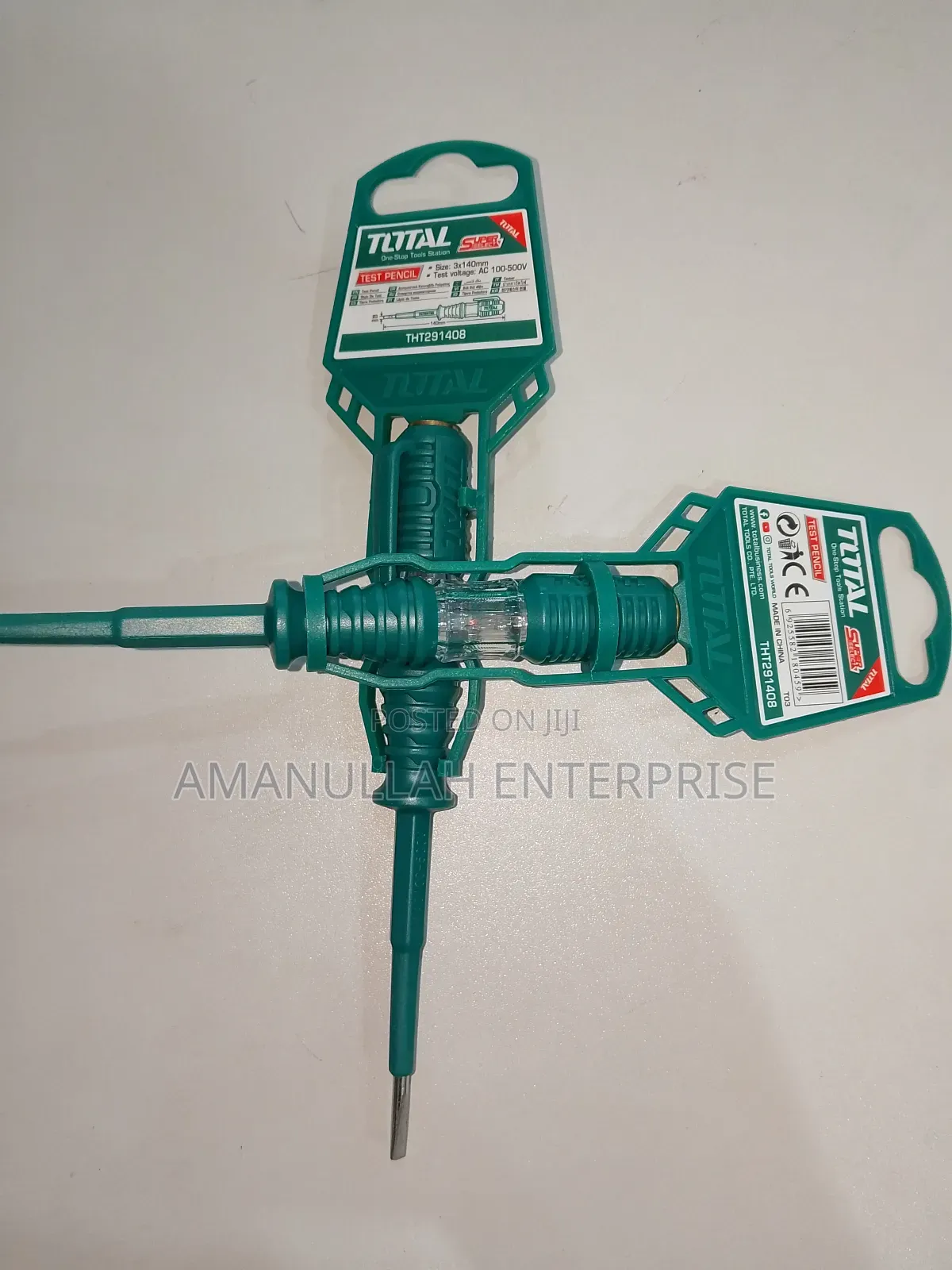 Total Test Pencil, Which Is a Voltage Tester Designed to Check Eletric